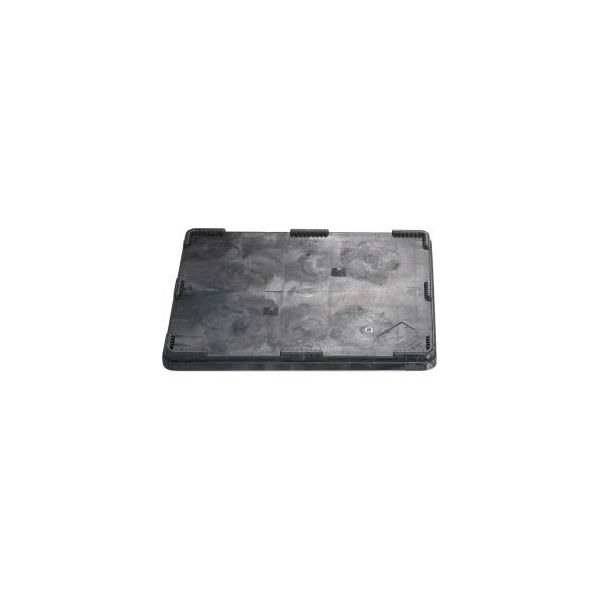 ORBIS CHDR4048 BulkPak Folding Bulk Shipping Container HD Lid - 48"L x 40"W Black